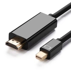 MSLFORCE | Drop shipping HDTV-kabel van de Mini DP naar HDMI-Mini DisplayPort (Thouderbolt) naar HDMI 1080 P Bulk verkoop 6ft1.8m, 10ft3m wit of zwarte kleur beschikbaar In China